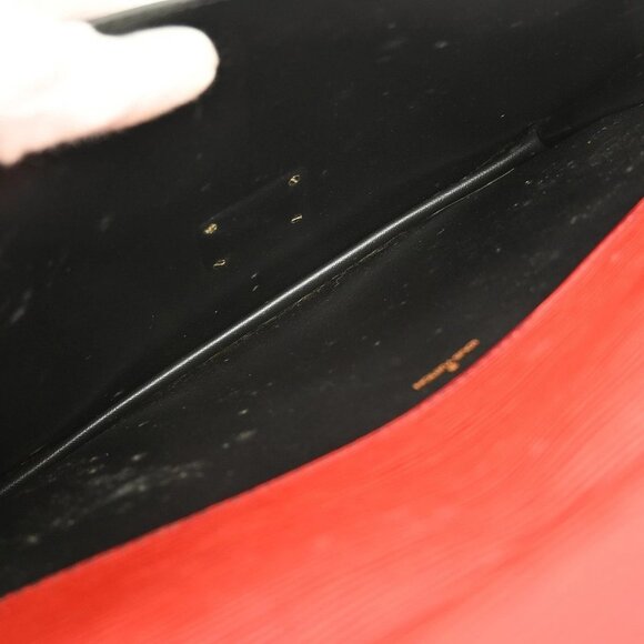 LOUIS VUITTON PORTE DOCUMENT SENATEUR CLUTCH BAG EPI RED A20980 YQ03810 BN02 - Picture 9 of 10